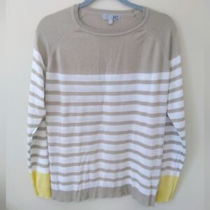 Long sleeve striped sweater